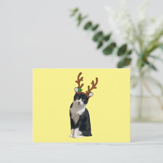 Rendiercalliope Feestdagenkaart (Staand voorkant)