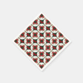 rendiercirkels-2-PAPIERNAPKINS Servetten (Hoek)