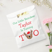 rendieren 2e verjaardag bedankzakje (Gezegeld)