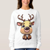 Rendieren, Baby Herten, Fawn, Doe Lover, Grappig � Trui (Voorkant)