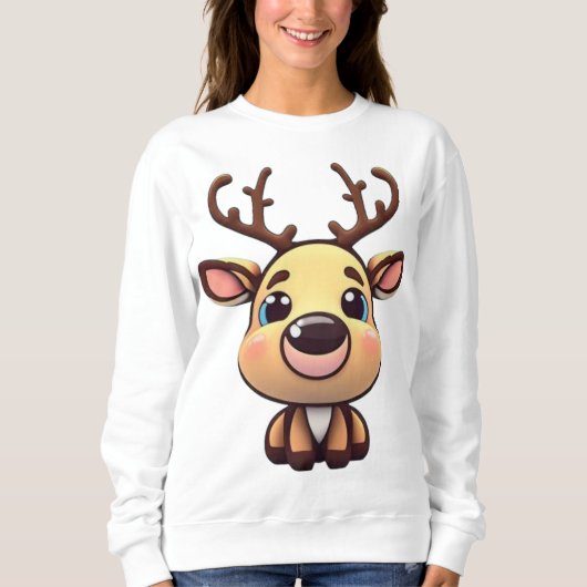 Rendieren, Baby Herten, Fawn, Doe Lover, Grappig � Trui (Voorkant)