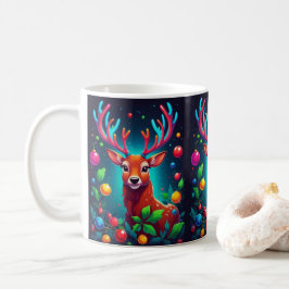 "Rendieren & Baubles" Kerstmis Koffiemok