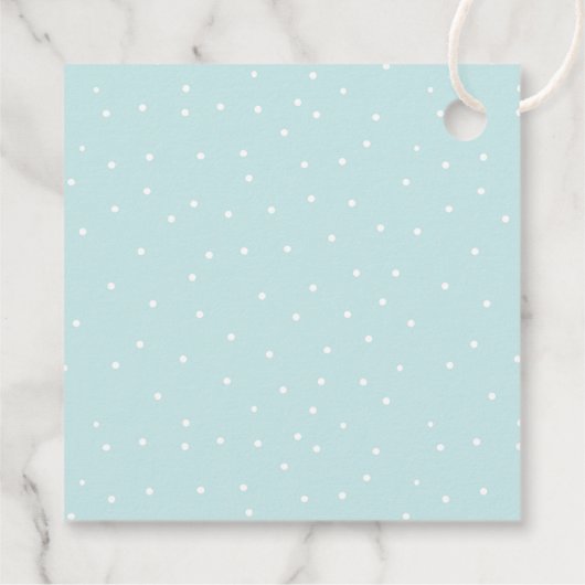 rendieren, Beer en konijnenkerstmis Bedankjes Labels (Achterkant)