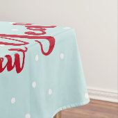 rendieren, Beer en konijnenkerstmis Tafelkleed (Voorbeeld)