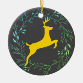 rendieren - Blitzen Keramisch Ornament (Voorkant)
