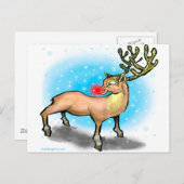 rendieren briefkaart (Voorkant / Achterkant)