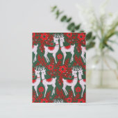 rendieren briefkaart (Staand voorkant)