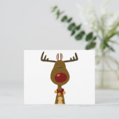 rendieren briefkaart (Staand voorkant)