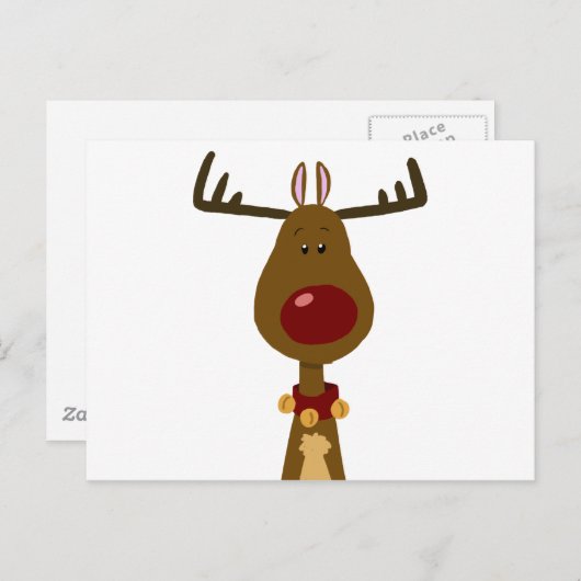 rendieren briefkaart (Voorkant / Achterkant)