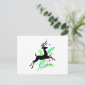 rendieren briefkaart (Staand voorkant)