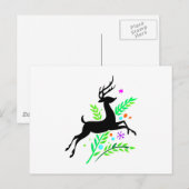 rendieren briefkaart (Voorkant / Achterkant)