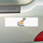rendieren bumpersticker (Op auto)