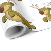 rendieren cadeaupapier (Rol Hoek)