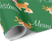 rendieren cadeaupapier (Rol Hoek)