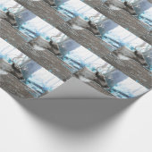 rendieren cadeaupapier (Hoek)