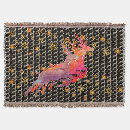 rendieren deken (Voorkant)