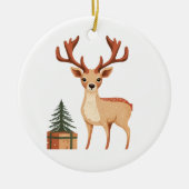 RENDIEREN EN EEN CADEAUBON KERAMISCH ORNAMENT (Voorkant)