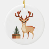 RENDIEREN EN EEN CADEAUBON KERAMISCH ORNAMENT (Achterkant)