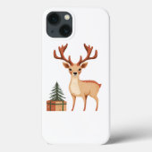 RENDIEREN EN EEN KERSTBOOM Case-Mate iPhone CASE (Achterkant)