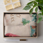  rendieren en sneeuwkerst tissuepapier (Geschenk)