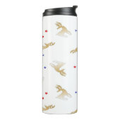 rendieren en sterren thermosbeker (Gedraaid links)