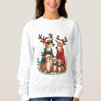 Rendieren Familie Kerst Shirt