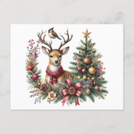 rendieren feestdagenkaart