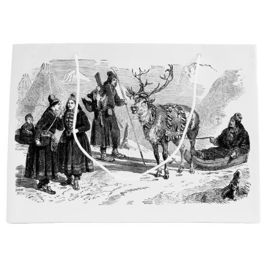 rendieren groot cadeauzakje (Voorkant)