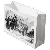 rendieren groot cadeauzakje (Voorkant Gekanteld)