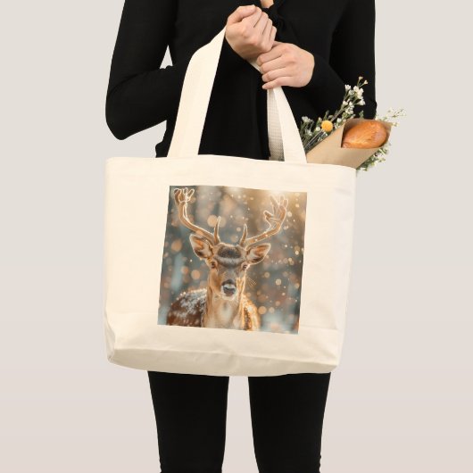 rendieren grote tote bag (Voorkant (product))