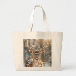 rendieren grote tote bag
