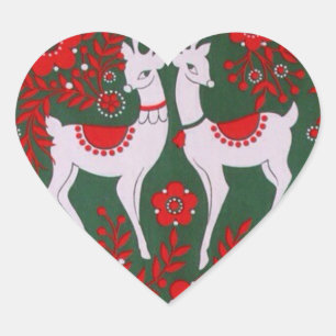 rendieren hart sticker