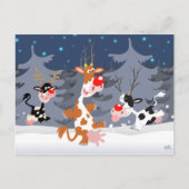 Rendieren in het briefkaart (Voorkant)