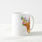 rendieren in het licht koffiemok (Voorkant rechts)