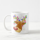 rendieren in het licht koffiemok (Links)