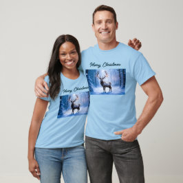 Rendieren in het magische bos T-shirt