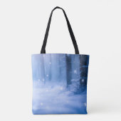 Rendieren in het magische bos tote bag (Achterkant)