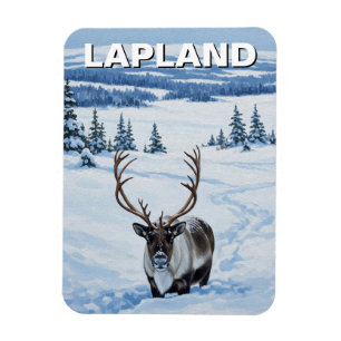 Rendieren in Lapland Finland Reizen Magneet