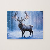 Rendieren in Magische Forest Jigsaw Puzzel (Horizontaal)