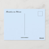 Rendieren in Siberië Briefkaart (Achterkant)