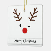 rendieren keramisch ornament (Links)