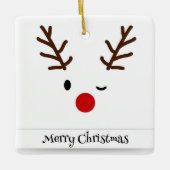 rendieren keramisch ornament (Voorkant)