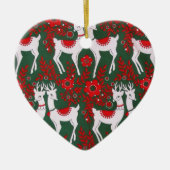 rendieren keramisch ornament (Voorkant)