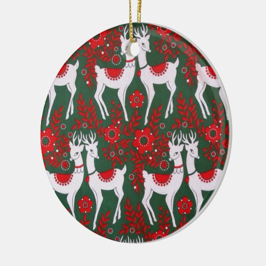 rendieren keramisch ornament (Links)