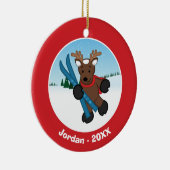 rendieren keramisch ornament (Rechts)