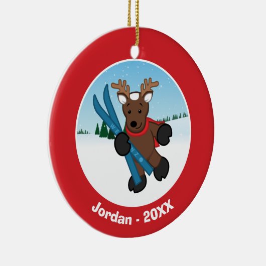 rendieren keramisch ornament (Rechts)