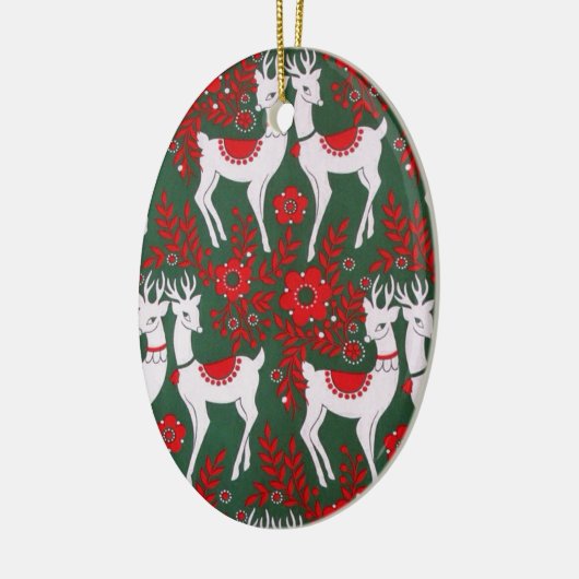 rendieren keramisch ornament (Links)