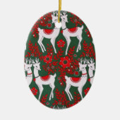 rendieren keramisch ornament (Voorkant)