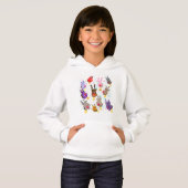 Rendieren Kerst Kinder Hoodie (Voorkant volledig)