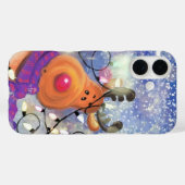 Rendieren Kerstmis iPhone of Samsung Hoesjes (Achterkant (horizontaal))